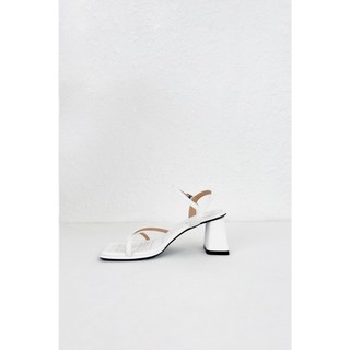 OLV - Giày Celi Trapeze Buckled Heels