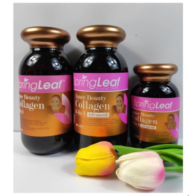 Viên uống Collagen SpringLeaf Inner Beauty Collagen 6in1  Đẹp Da, Giảm Lão Hóa Úc Hộp 90 Viên Và 180 Viên | BigBuy360 - bigbuy360.vn