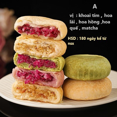 "mix 5 vị / 20 cái " BÁNH HOA TƯƠI CÁC LOẠI
