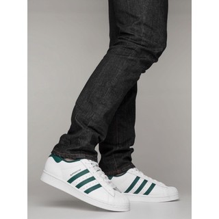 [ CHÍNG HÃNG ] Giày 𝘼𝘿𝙄𝘿𝘼𝙎 superstar white green D7H56 [ FREE SHIP ]
