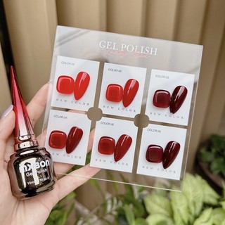 Set sơn đỏ MXBON 6 màu hothit