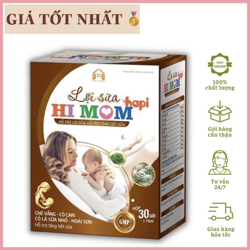 Lợi Sữa Hi Mom - Giúp mẹ sữa đặc, sữa nhiều