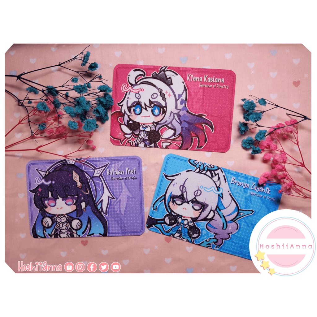 Gacha card bo góc Herrscher - Honkai Impact 3rd