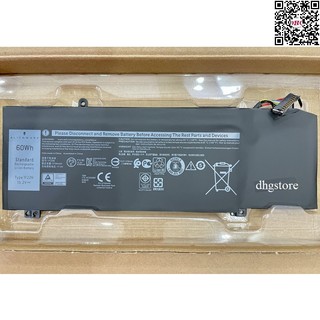 Pin laptop dell gaming g5 15 5590, g7 17 7490 7790, alienware m15 m17, m15 r1 r5, m17 r1 r5, 1f22n 60wh
