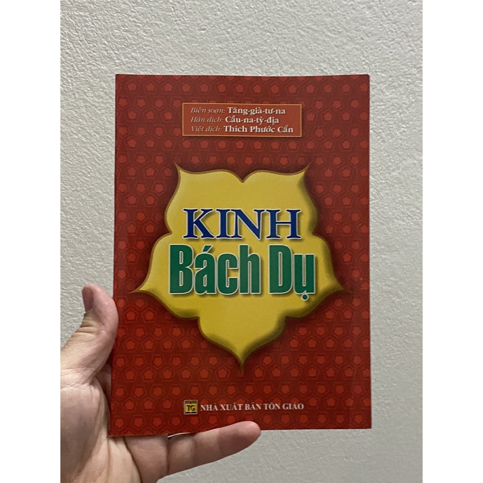Sách - Kinh Bách Dụ (TG)