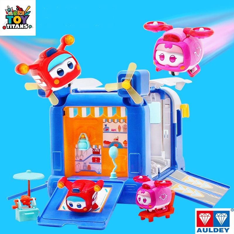 Đội bay siêu đẳng SUPERWINGS - Xe Thú Cưng Siêu Cấp - Chứa được 10 thú cưng siêu cấp cho bé mang đi dễ dàng