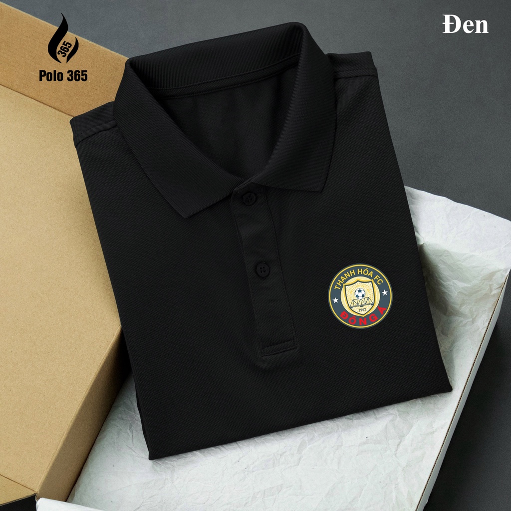 Áo thun polo câu lạc bộ Thanh Hóa , Áo Polo CLB V-League - chất liệu cá sấu poly