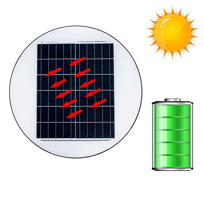 Đèn năng lượng mặt trời cao cấp 500W, Đèn Led trụ ngoài trời UFO IS206