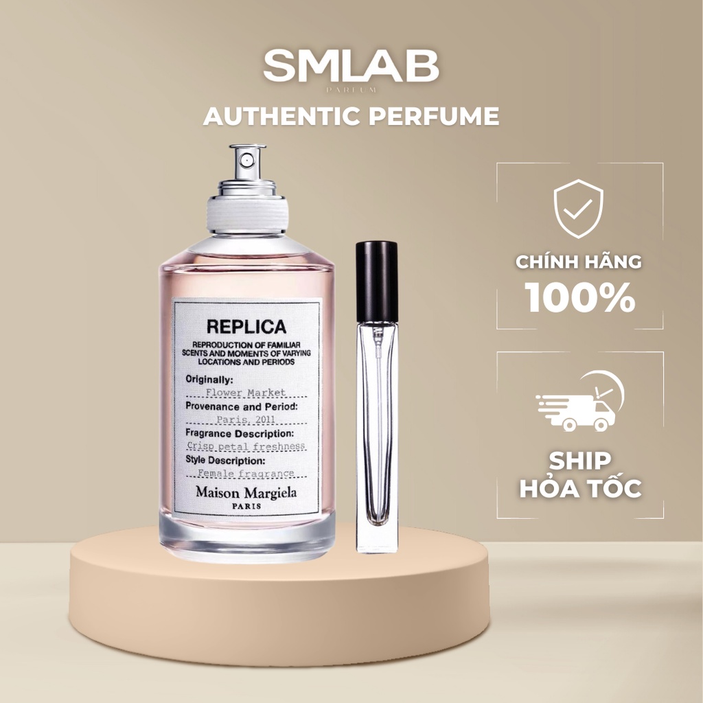 Nước hoa unisex Replica FLOWER MARKET dung tích 10ml ⚡100% HÀNG CHÍNH HÃNG⚡