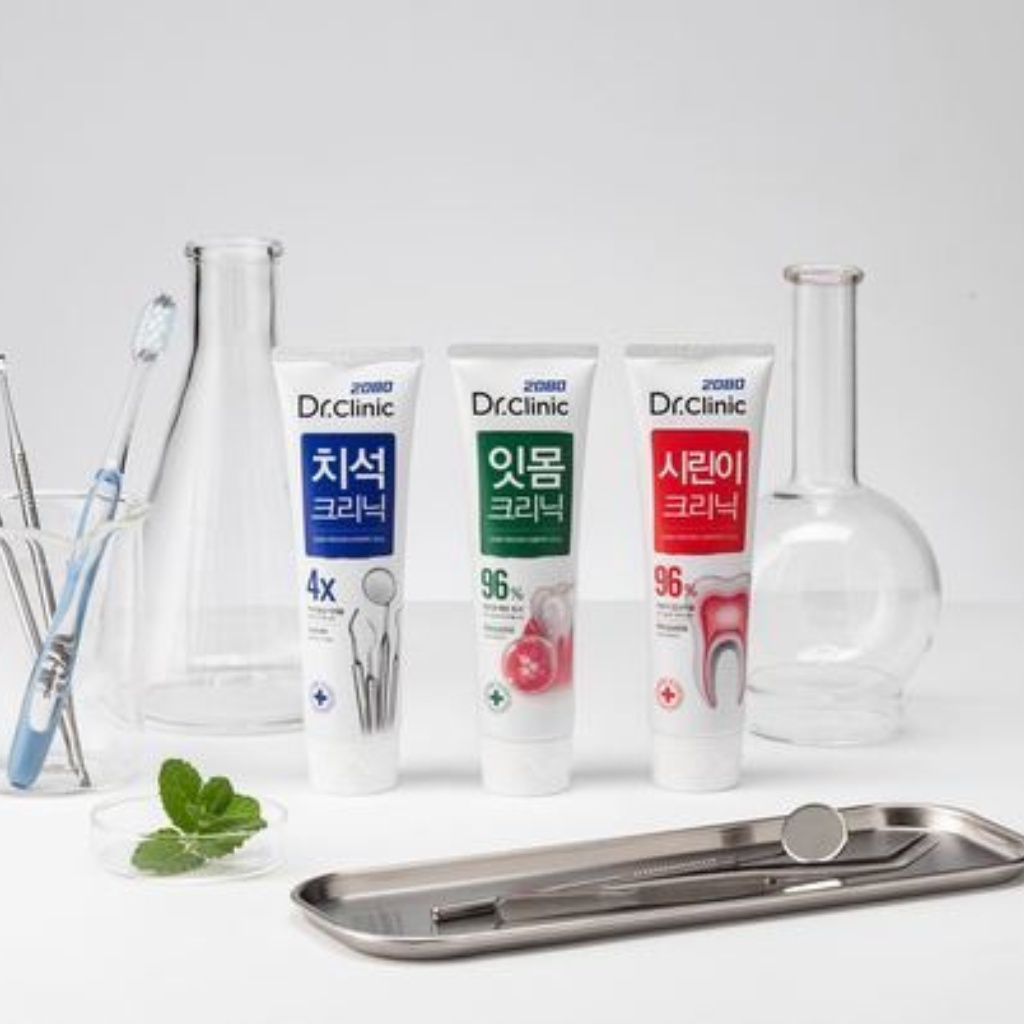 Kem Đánh Răng Ngừa Cao Răng Và Mảng Bám 2080 DR.CLINIC Tartar Care Toothpaste Ngừa Sâu Răng Hiệu Quả 125g