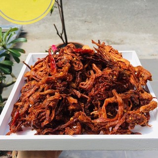 500g heo khô cháy tỏi khô heo cháy tỏi loại 1 thơm ngon đặc biệt chuẩn vị truyền thống