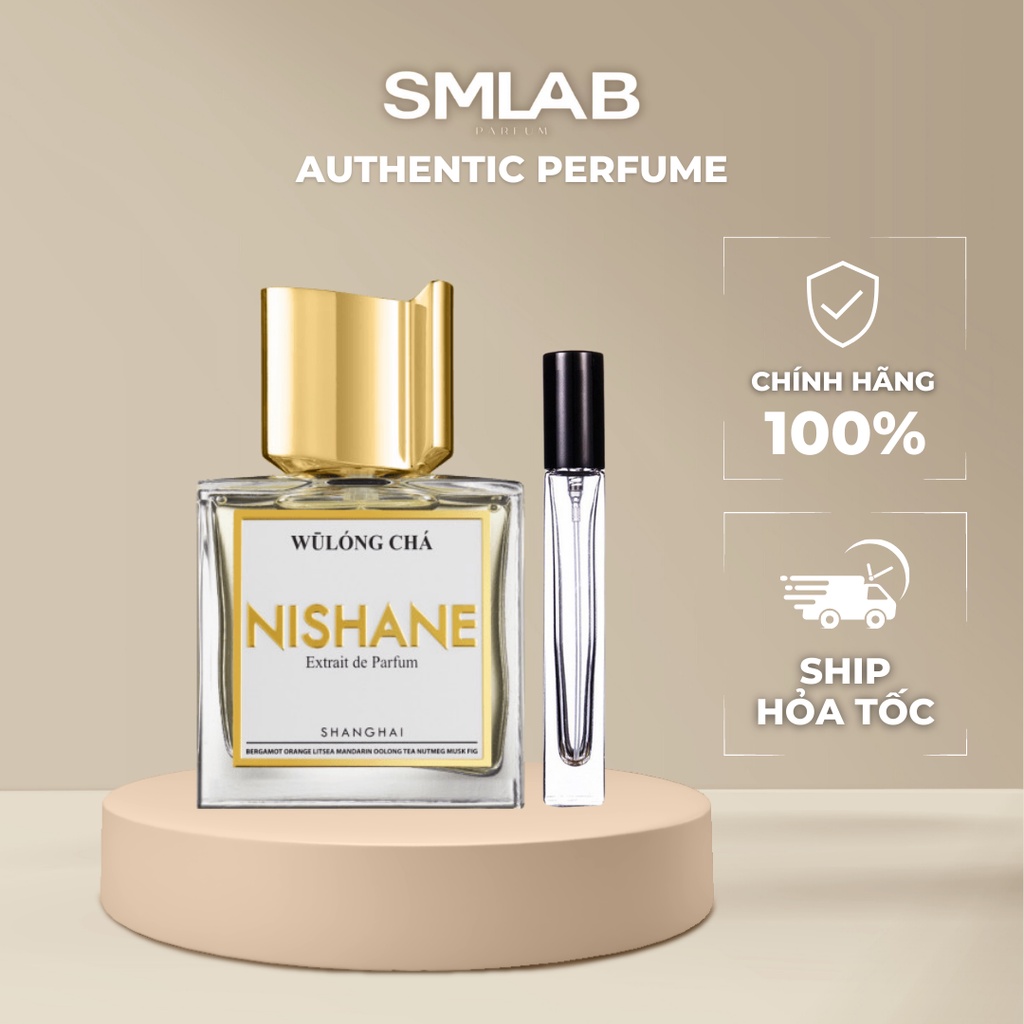 Nước hoa unisex NISHANE WULONG CHA - dung tích 10ml ⚡100% HÀNG CHÍNH HÃNG⚡