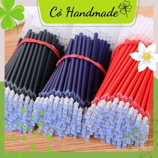 Combo 5 ruột bút, ruột bút nước nhiều màu, ngòi mảnh 0.5mm, mực đều, viết êm