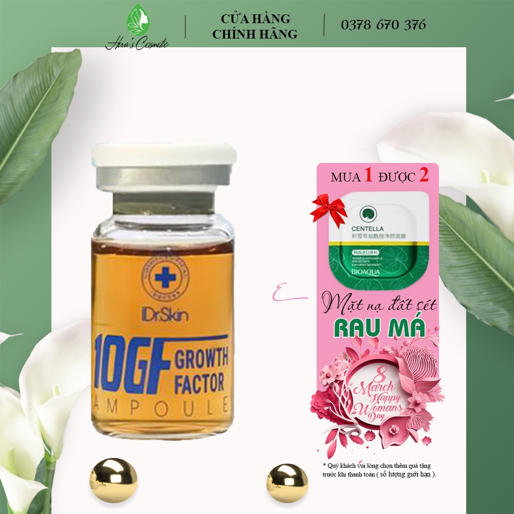 Tế bào gốc tăng sinh Idr Skin _ growth factor giúp loại bỏ sẹo rỗ, nâng cơ, phục hồi...