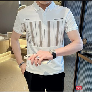 Áo thun nam polo cổ bẻ mẫu mới đẹp giá rẻ,áo phông Ali 326