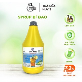 Siro, syrup vị bí đao hàng huy dou xian 2,5kg