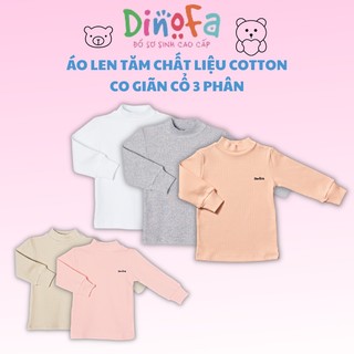 Áo Len Tăm Cho Bé DINOFA Cổ 3 Phân Chất Liệu Co Giãn, Giữ Ấm Tốt_A01-A15