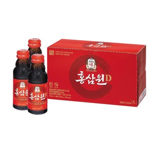 Nước uống tăng lực hồng sâm won kgc cheong kwan jang 100ml x 10 chai