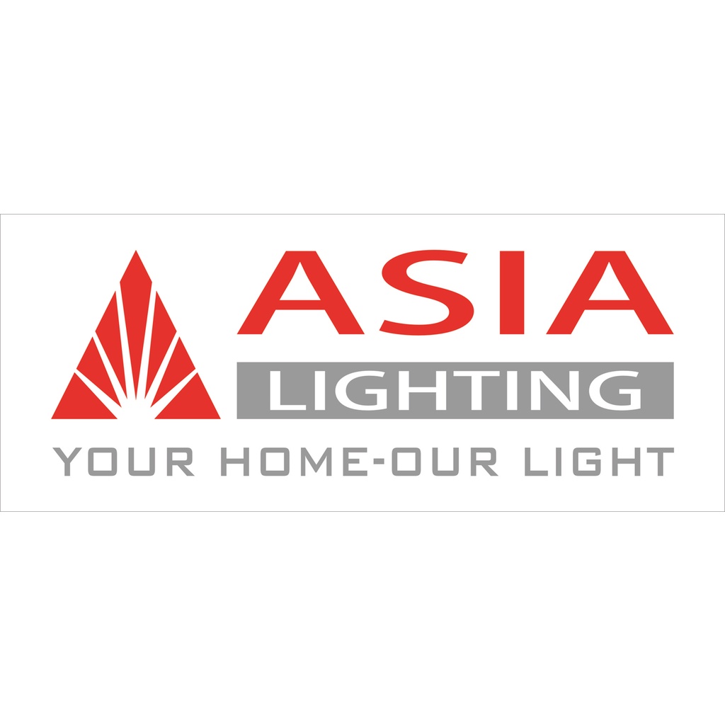 Đèn Tuýp Bán Nguyệt ASIA, dài 1.2m, dài 0.6m, tuýp liền thân, liền máng, bảo hành chính hãng 2 năm