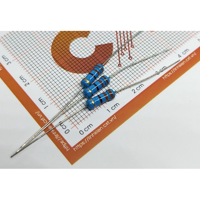 Điện trở vạch 5% 0.5W