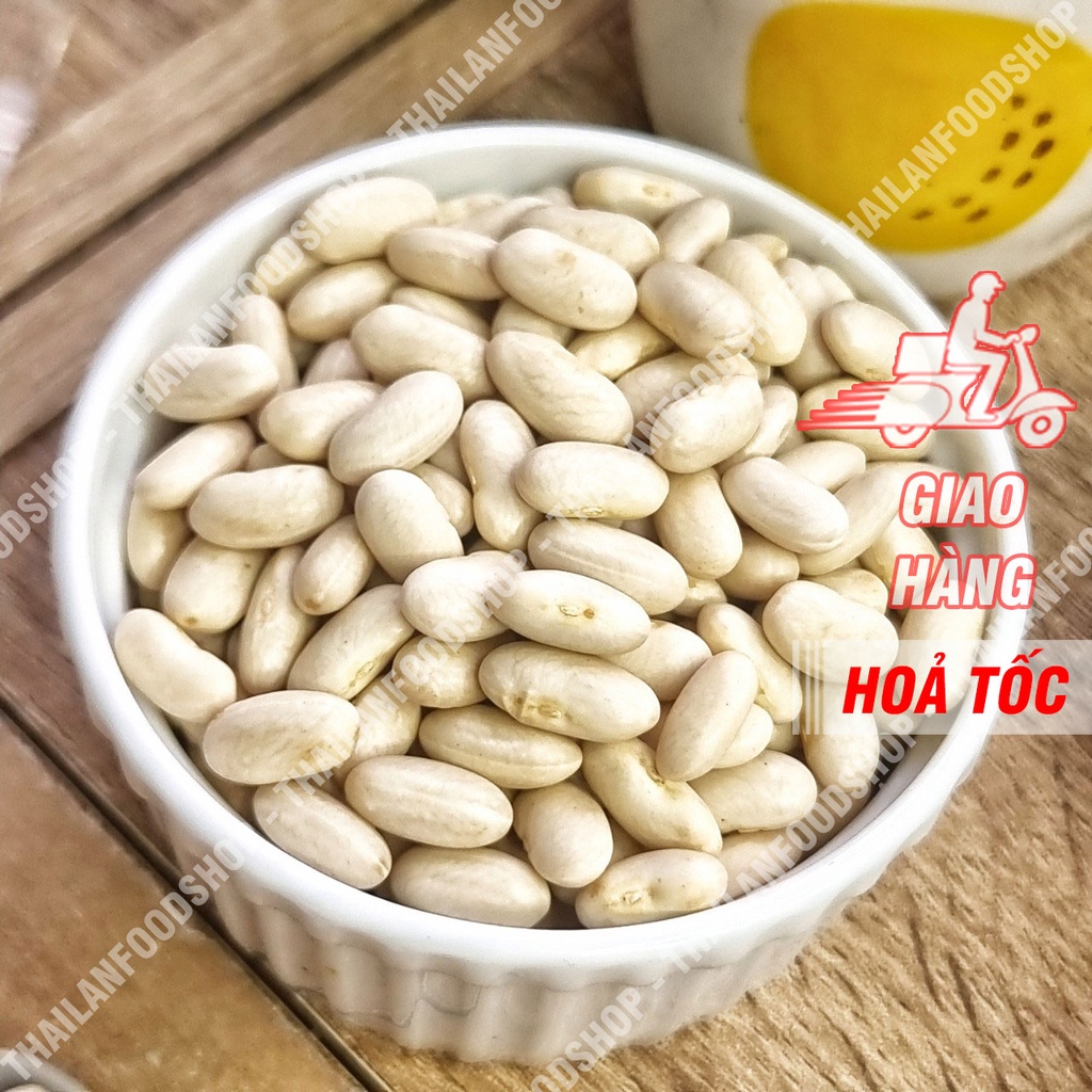 Đậu Trắng Tây Túi 500Gram (White Kidney Beans/ Đậu Thận/ Đậu Đà Lạt / Đậu Ngự)
