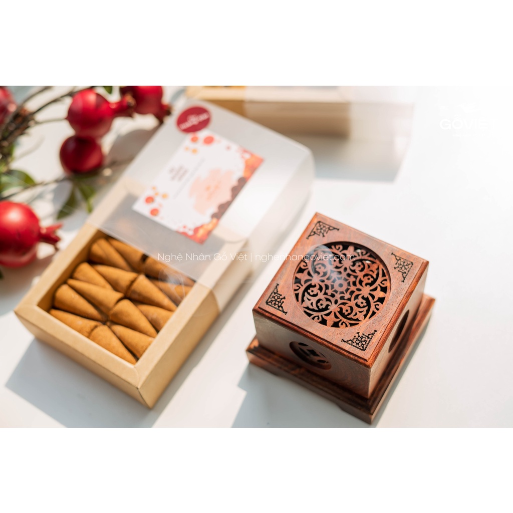 Nụ Nhang Xông Thơm Nhà Tẩy Uế Không Gian ☘ Gỗ Hoàng Đàn Tuyết, Ngọc Am, Bách Xanh, Gỗ Sưa, Trầm Hương
