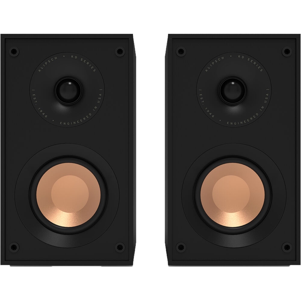 Loa tích hợp Ampli Klipsch KD-400 |Công suất 48W - Bluetooth - Optical - RCA - Chính hãng  - Bảo hành 12 tháng