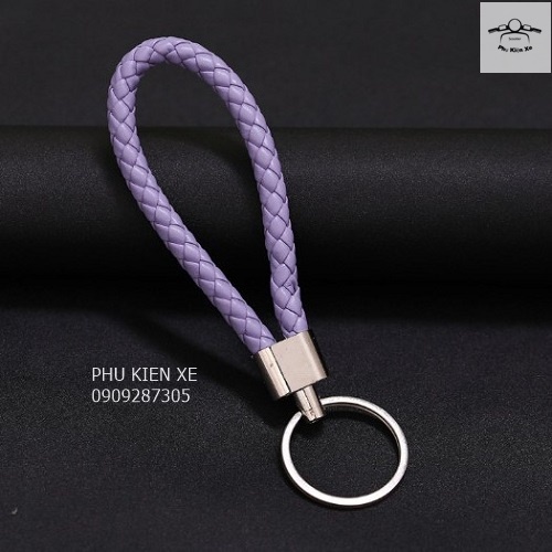 Móc Khóa Dây Bện Đa Màu Sắc Cho Xe Máy