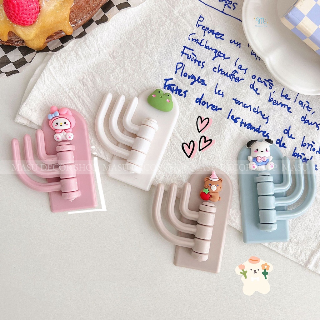 🌈 Móc Dán Treo Tường Siêu Dính Decor Hình Dễ Thương Treo Chìa Khóa/Treo Vật Dụng Cá Nhân