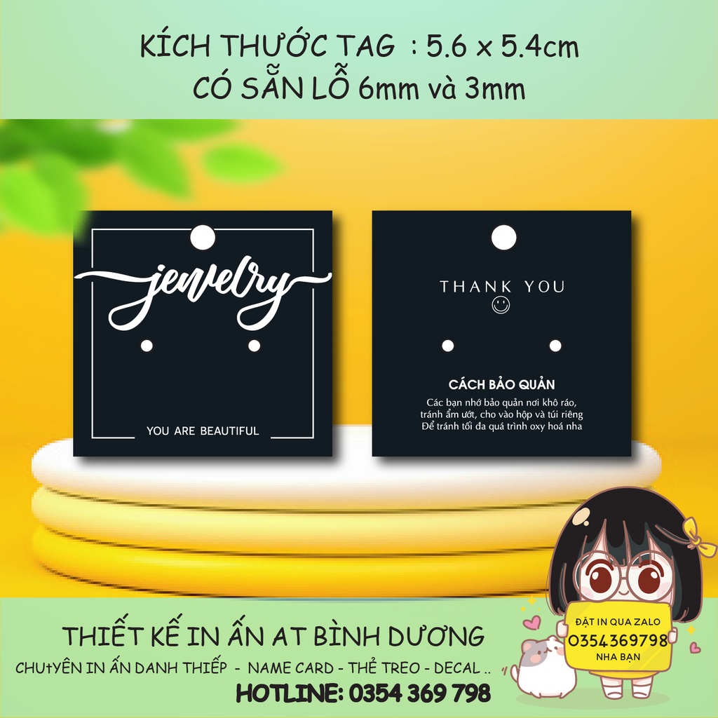 100 Thẻ gắn bông tai, bìa gắn bông tai