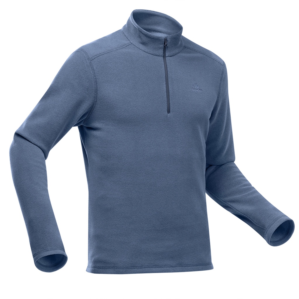 Áo nỉ hiking giữ ấm MH100 cho nam DECATHLON QUECHUA mã 8670150