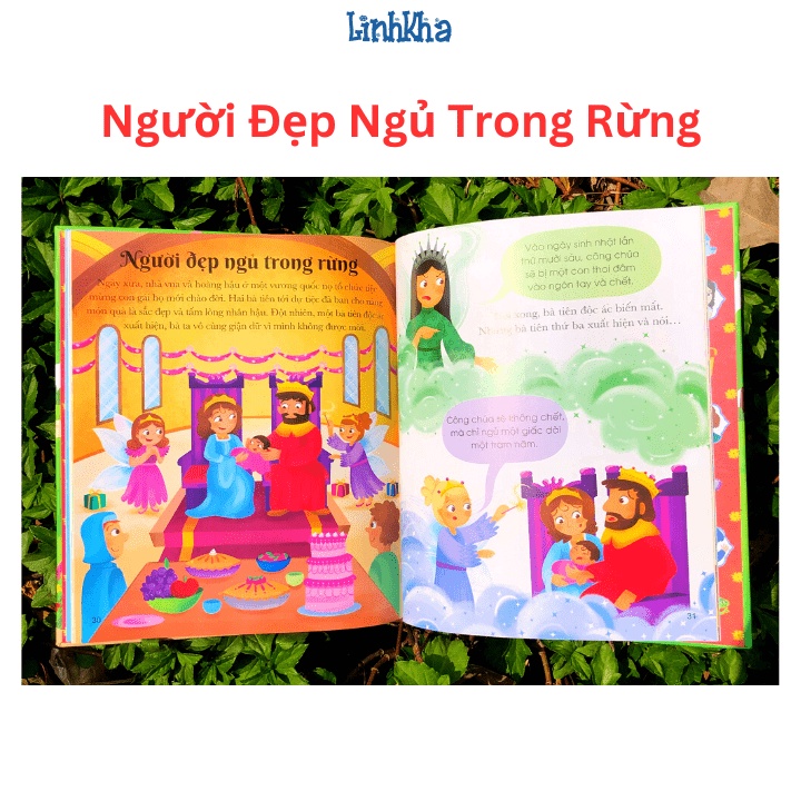 Sách - 5 Phút Đọc Truyện Cùng Con Yêu - Cô Bé Quàng Khăn Đỏ - Người Đẹp Và Quái Vật (Tân Việt)