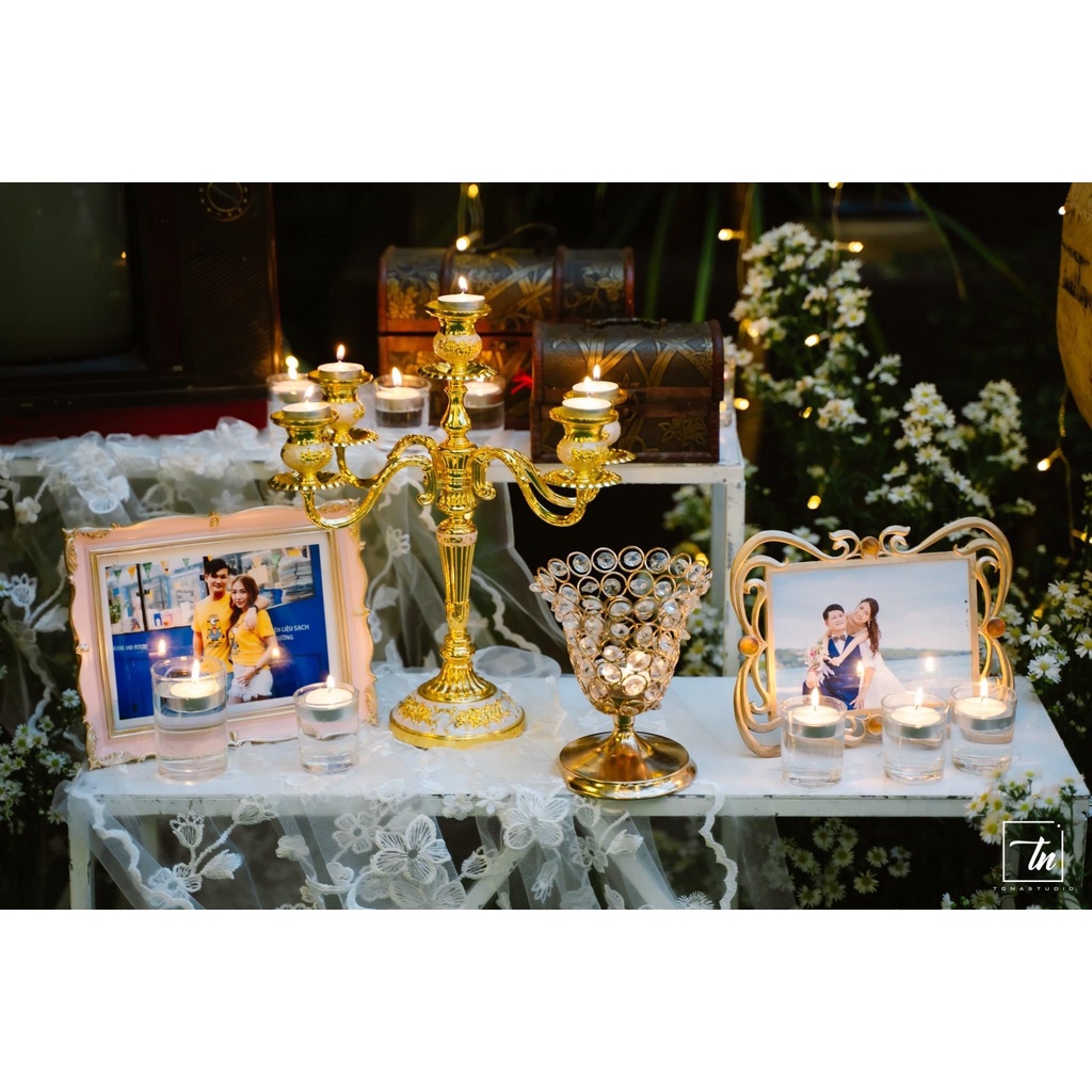 ✨ Chân Nến Cổ Điển 5 Đầu MJC 36cm ✨