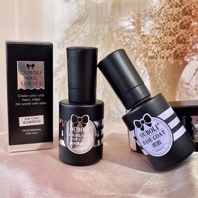 Base liên kết,cứng móng,Top bóng Sơn gel OUBOLI