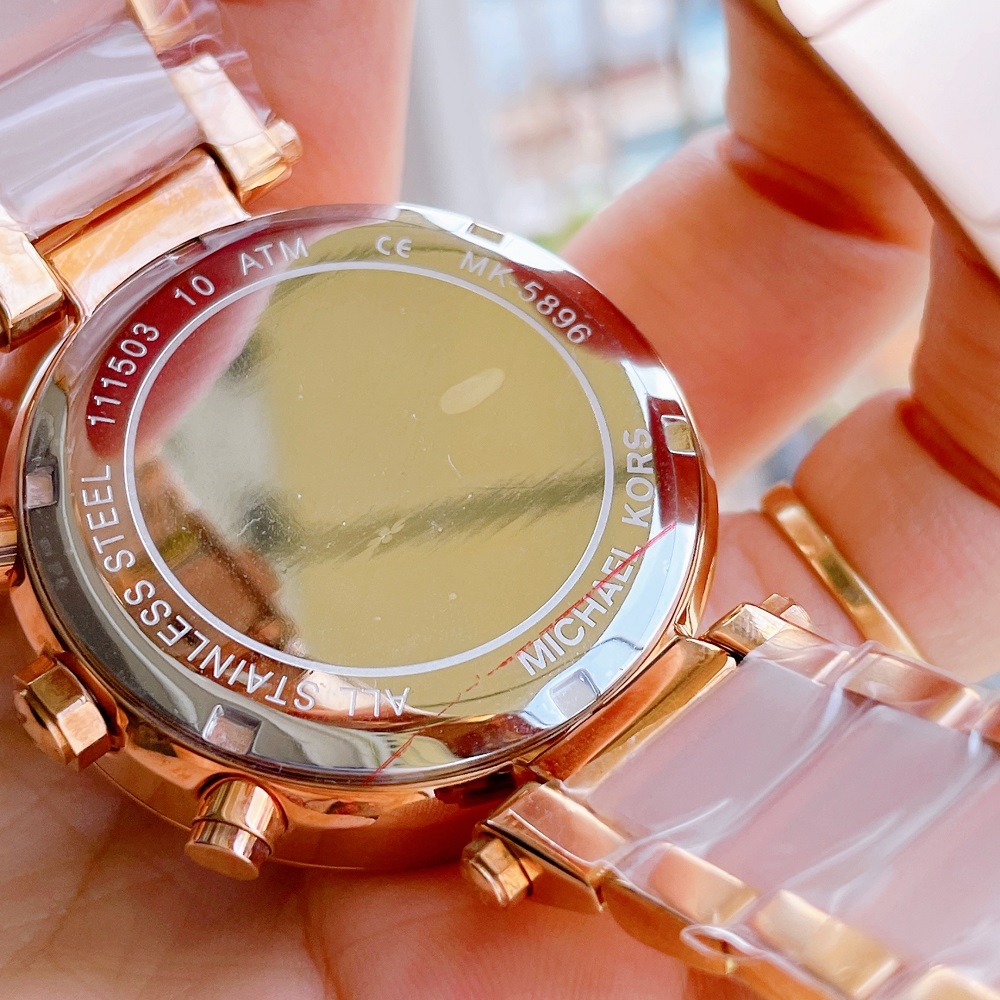 Đồng Hồ Nữ Michael Kors MK5896 Màu Vàng Hồng 39mm