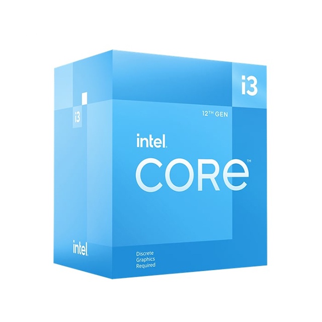 Chip CPU Core i3 12100 (3.3GHz turbo up to 4.3GHz, 4 nhân 8 luồng, 12MB Cache)