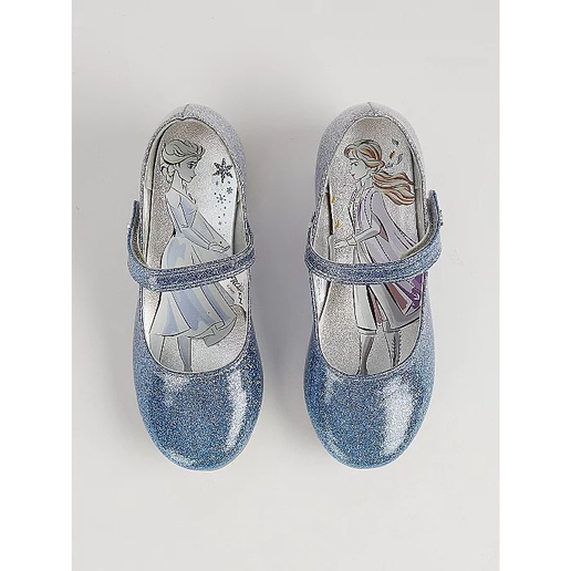 Giày búp bê cao gót phát sáng công chúa hồng/ xanh Elsa George form TO_hàng chính hãng UK