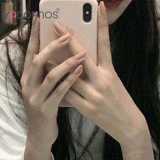 YADORNOS Móng Tay Giả Thiết Kế Xinh Xắn Thời Trang Cho Nữ