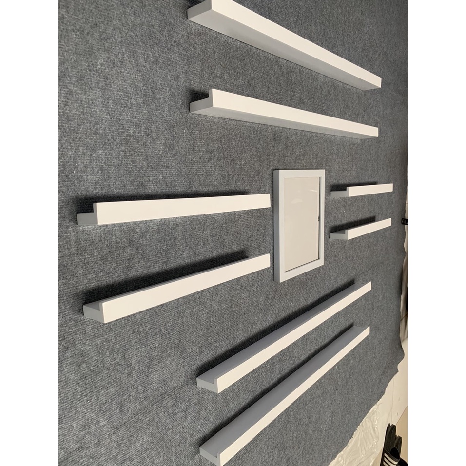 Bộ 8 Kệ Nail Treo Tường Chuyên Nghiệp Chuẩn Salon - Kệ Để Sơn Móng Tay