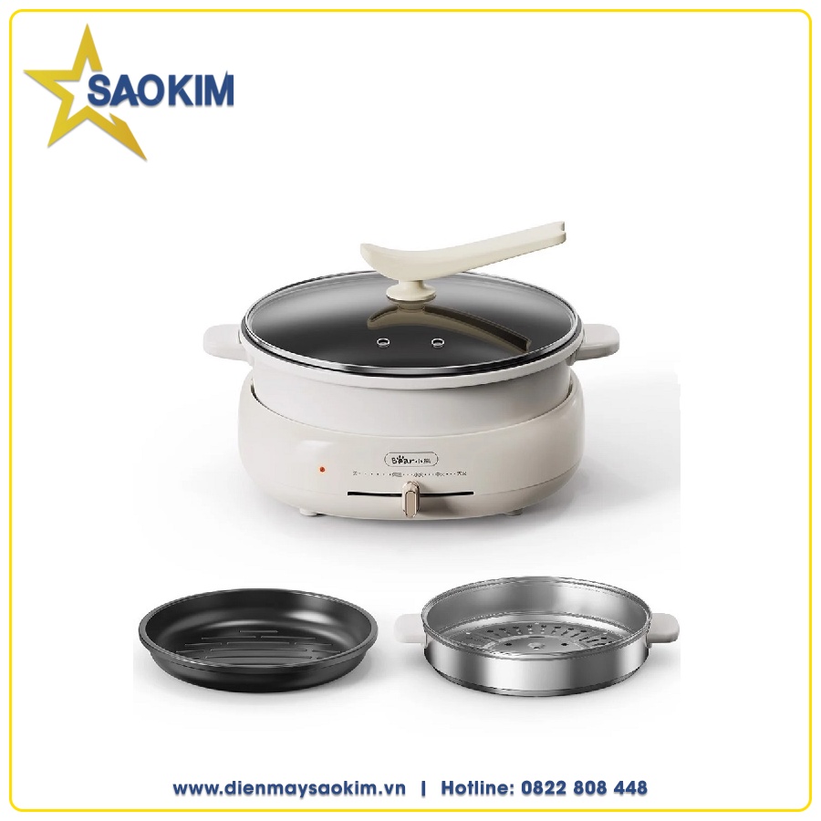 Nồi lẩu nướng đa năng Bear DHG-C40W2