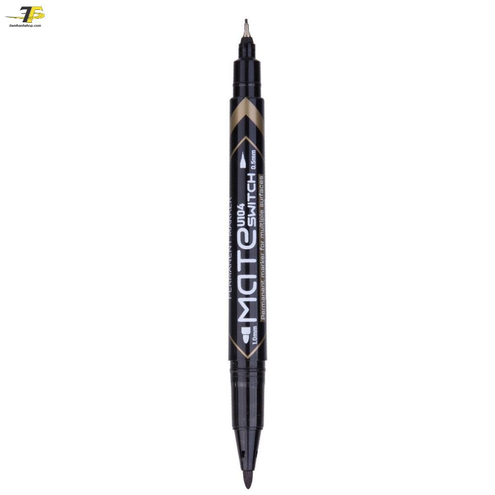 12 cây Bút lông dầu 2 đầu Mate Deli EU10420 / EU10430 / EU10440