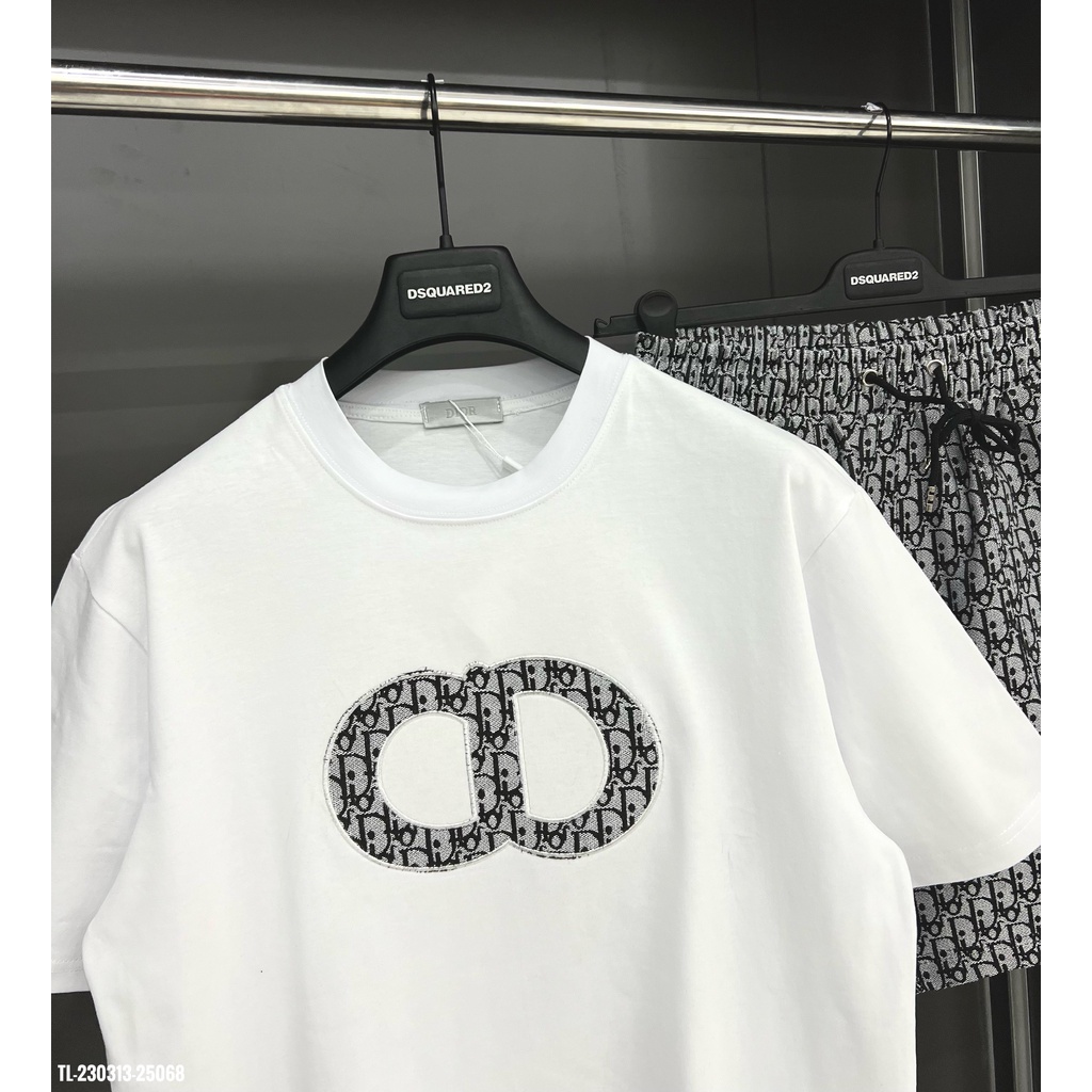 Set Bộ Quần Áo Nam Ngắn Tay Thêu Họa Tiết Cao Cấp Bộ Đồ Nam Chất Cotton Co Giãn 4 Chiều | BigBuy360 - bigbuy360.vn