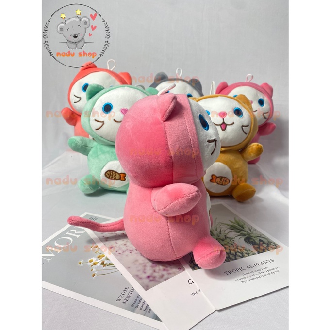 Gấu Bông Mini Mèo Dễ Thương