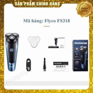 Máy cạo râu flyco fs318,poree ps197 hàng cao cấp,chống nước và chống kẹt râu thông minh