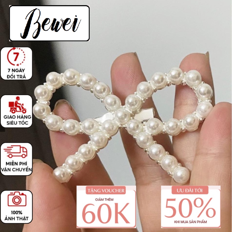 Ghim cài áo hình nơ đính đá nhân tạo thời trang cho nữ