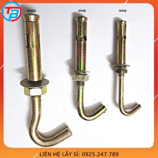 Nở sắt móc,tắc kê móc sắt phi 6 8 10mm