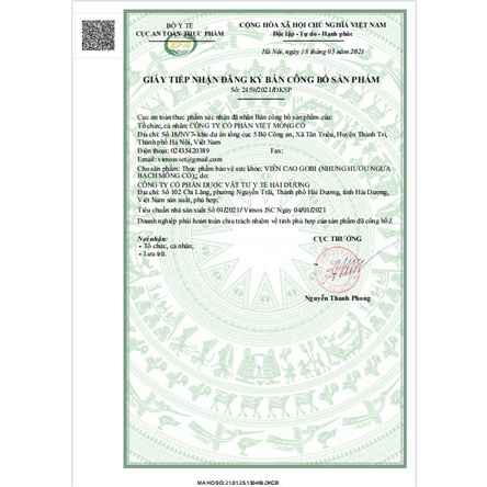 Xịt giảm đau xương khớp VIMOS giúp giảm đau nhức mỏi cơ xương  tăng cường lưu thông khí huyết lọ xịt 75ml