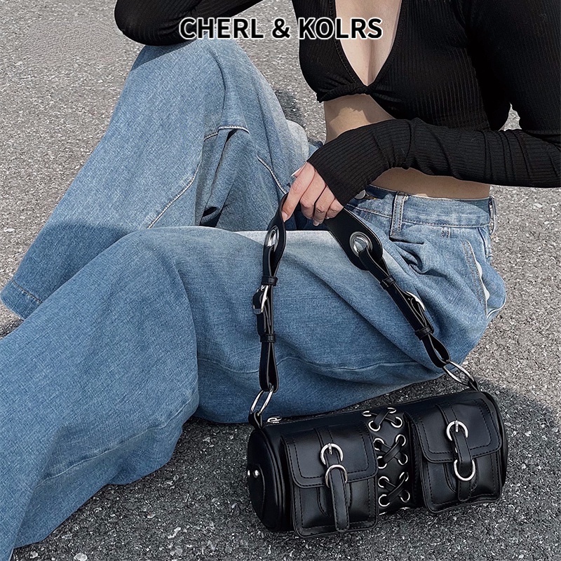 Ck Túi Đeo Vai Thiết Kế Dây Đeo Thời Trang Cá Tính Cho Nữ