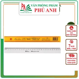 Thước kẻ kewen 20cm chuẩn vpp phú anh