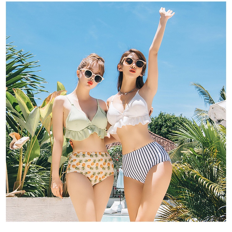 (sẵn) Đồ Bơi, Bikini 2 mảnh,quần cạp cao Style Hàn quốc # WX2352 kèm ảnh thật | BigBuy360 - bigbuy360.vn